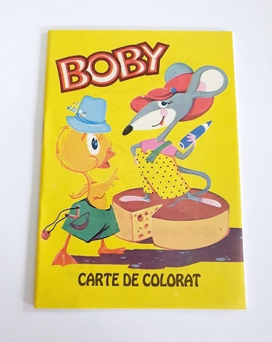 BOBY carte de colorat