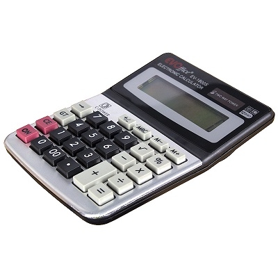 Calculator EVO 1800S 12 digiti 11x14.5 cm front metalic