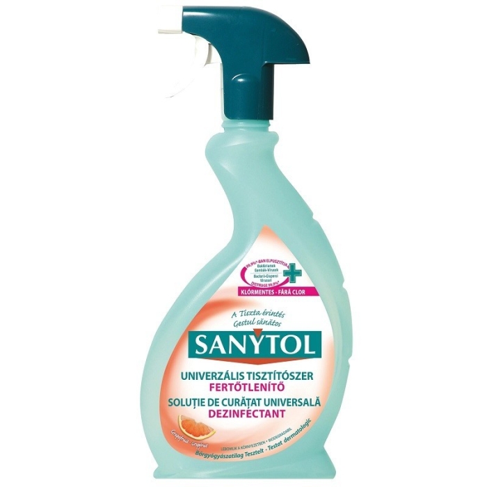 Dezinfectant Multisuprafete Universal Sanytol Grapefruit, 500 ml Spray